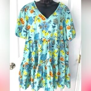 NWOT🩵🩶🖤a.n.a. MilkMaid style dress size large!